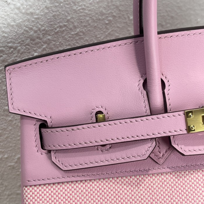Birkin 25 Swift-Canvas“25*20*13CM”-0131=