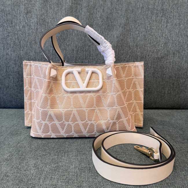 VLOGO SIGNATURE Tote“25*18*12CM”-047=