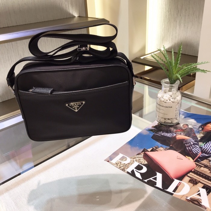 Re-Nylon Shoulder Bag“23*16*7CM”-086=
