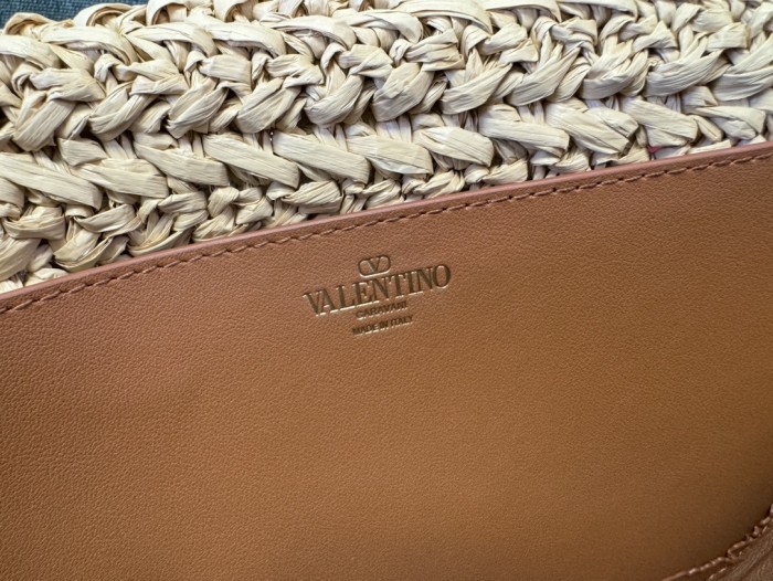 Alltime Crochet Leather Shoulder Bag“23.5*18*5CM”-029=