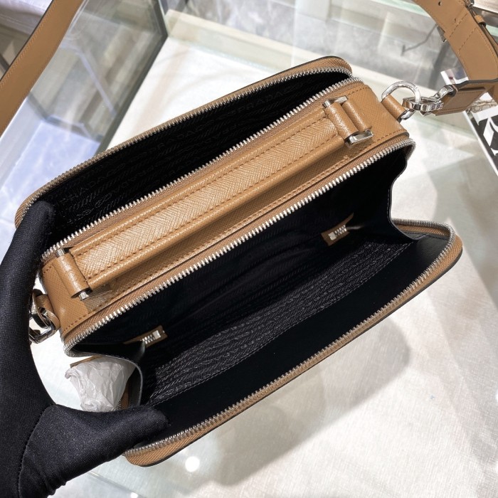Leather shoulder bag“24*18*7.5CM”-089=