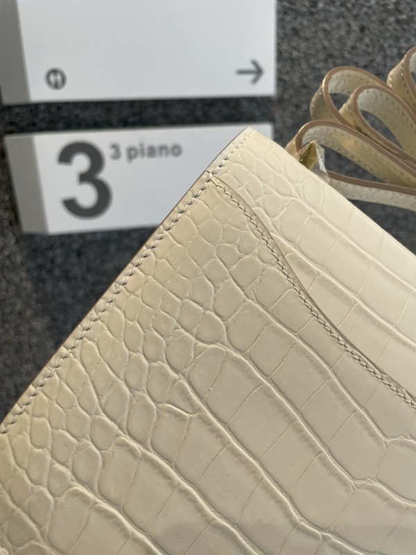 Constance Matte Crocodile 18“18*14*5CM”-0641=
