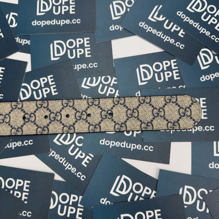 GG Supreme 4cm belt with G buckle 411924 KGDHN 4075