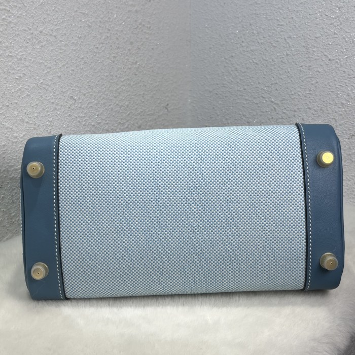 Birkin 25 Swift-Canvas“25*20*13CM”-0131=