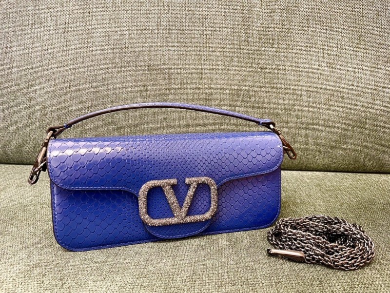 LOCò Shoulder Bag In Snake Leather“27*13*6CM”-008=