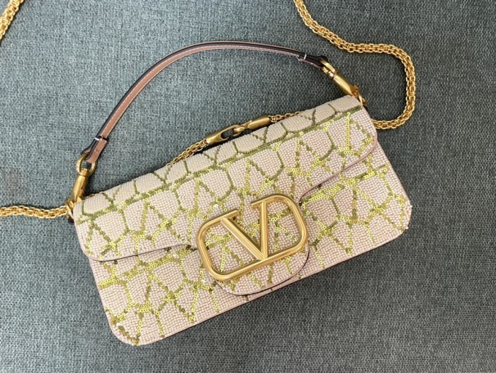 LOCò ToileIconographe Shoulder Bag“27*13*6CM”-008=