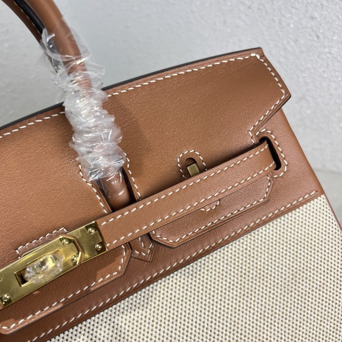 Birkin 25 Swift-Canvas“25*20*13CM”-0131=
