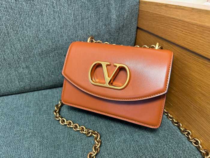VAIN Leather Shoulder Bag“20*13*7CM”-077=