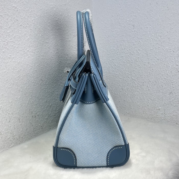 Birkin 25 Swift-Canvas“25*20*13CM”-0131=