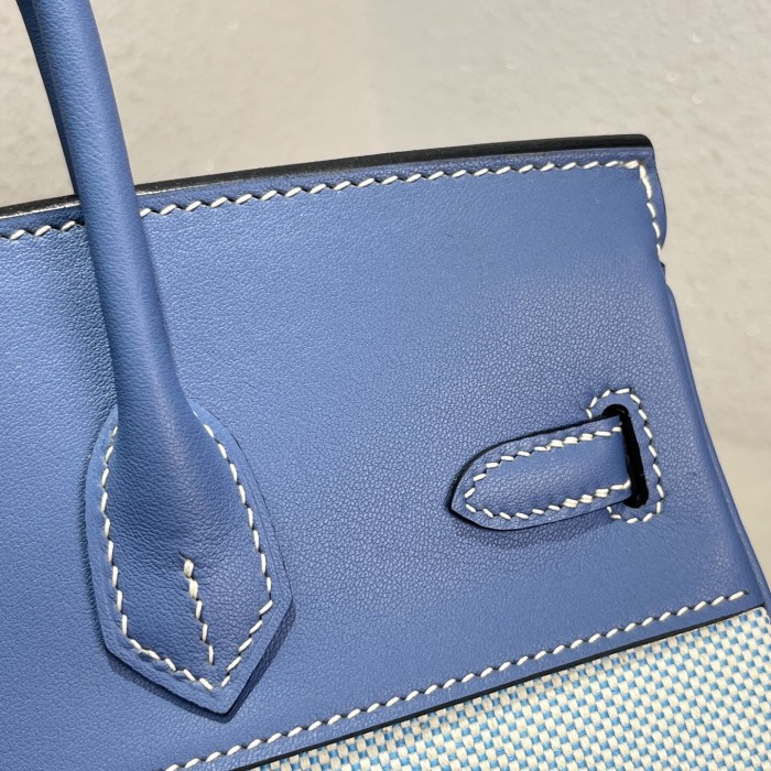 Birkin 25 Swift-Canvas“25*20*13CM”-0131=