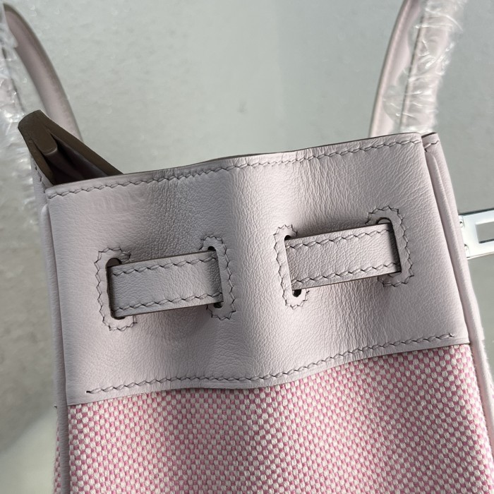 Birkin 25 Swift-Canvas“25*20*13CM”-0131=
