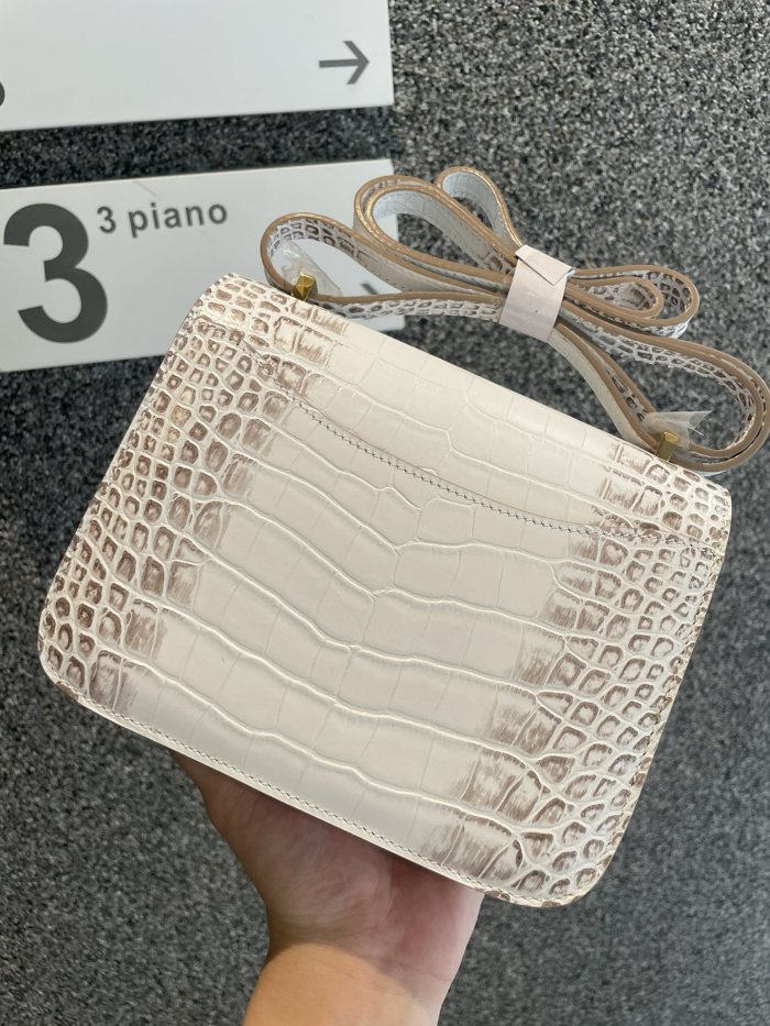 Constance Matte Crocodile 18“18*14*5CM”-0641=
