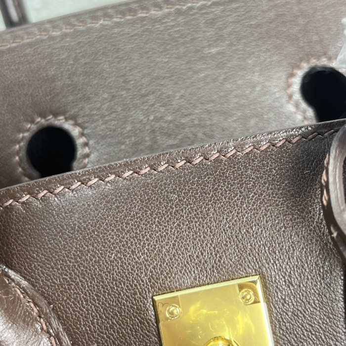 Birkin 25 Swift-Canvas“25*20*13CM”-0131=
