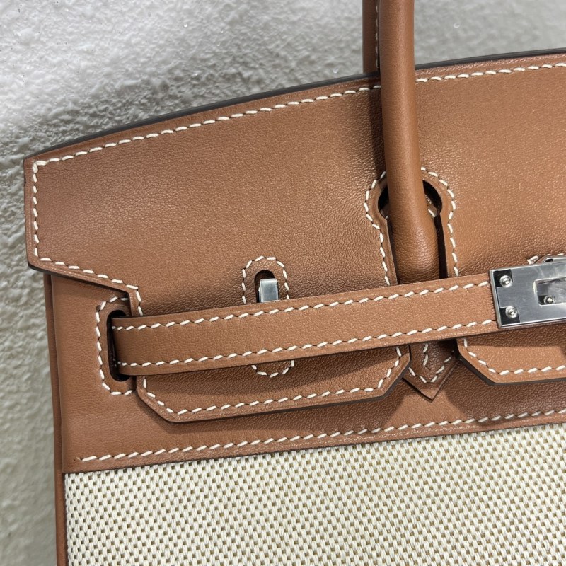 Birkin 25 Swift-Canvas“25*20*13CM”-0131=