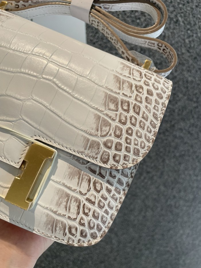 Constance Matte Crocodile 18“18*14*5CM”-0641=