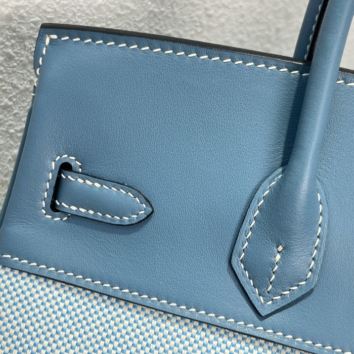 Birkin 25 Swift-Canvas“25*20*13CM”-0131=