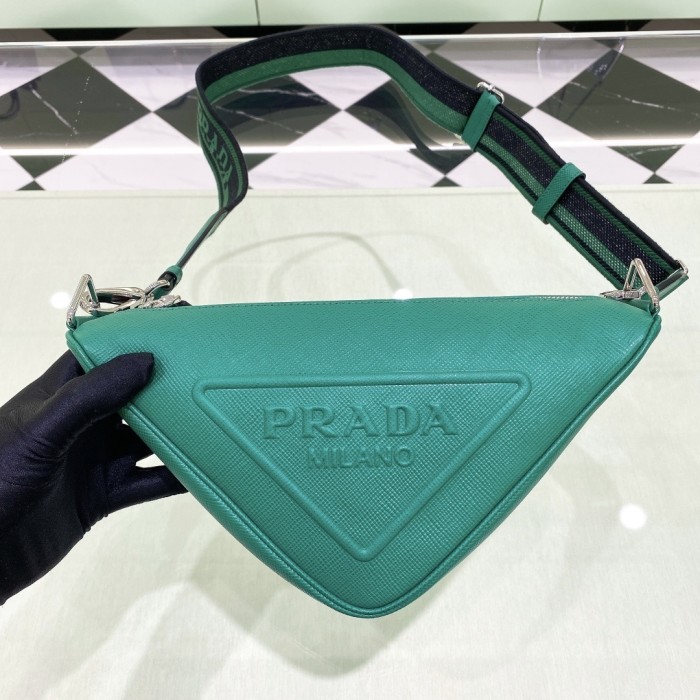 Triangle Shoulder Bag“28*18*11CM”-089=