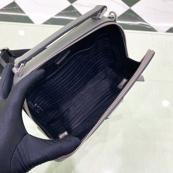 Leather shoulder bag“24*18*7.5CM”-089=