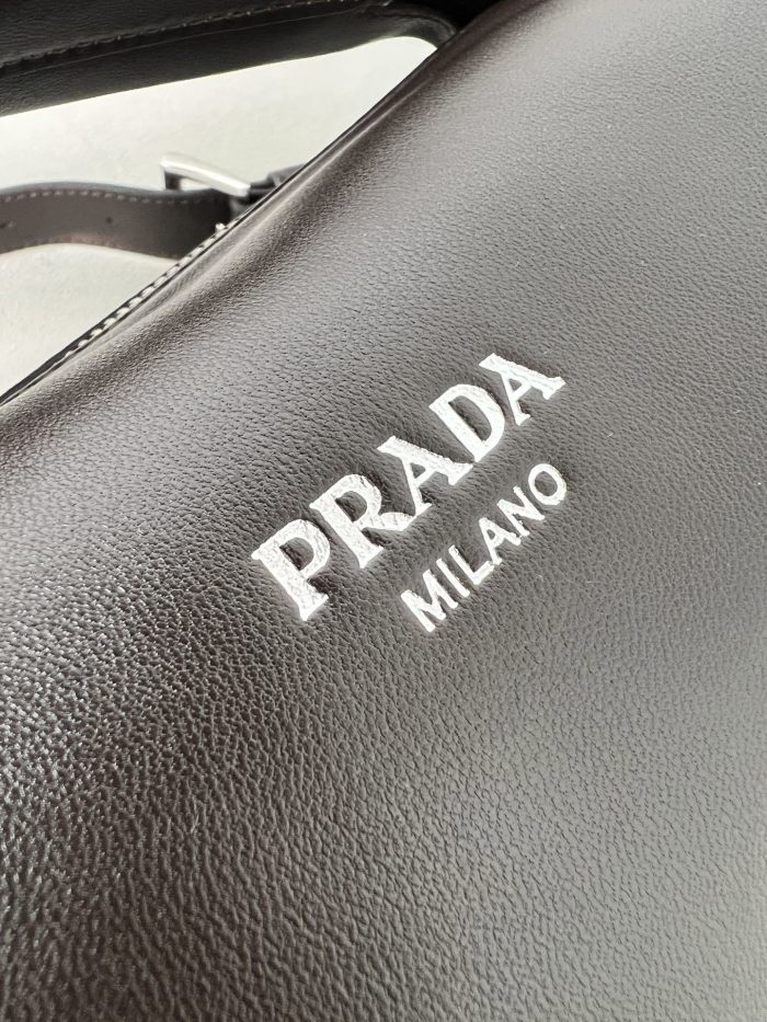 Leather Shoulder Bag“24*11*11CM”-089=