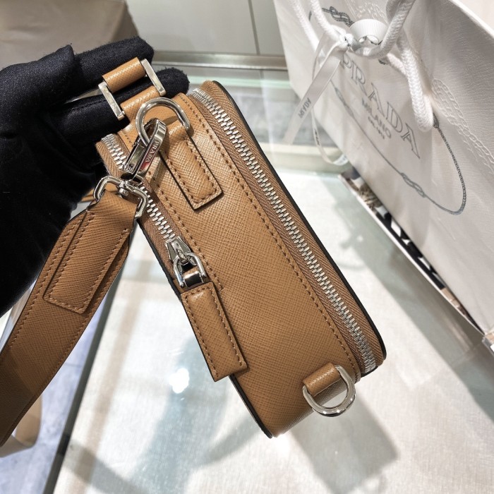 Leather shoulder bag“24*18*7.5CM”-089=