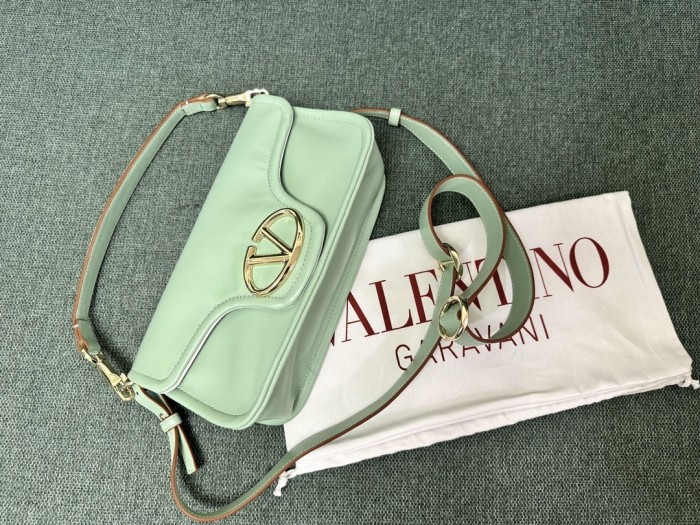 Vlogo 1960 Nappa Leather Shoulder Bag“26*13*9CM”-008=