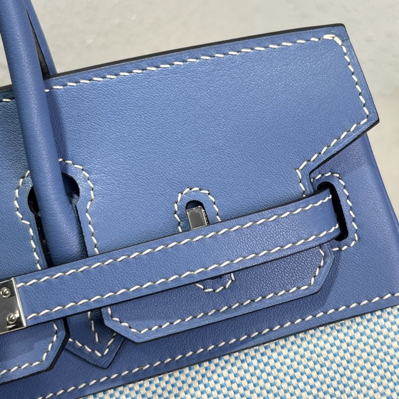 Birkin 25 Swift-Canvas“25*20*13CM”-0131=
