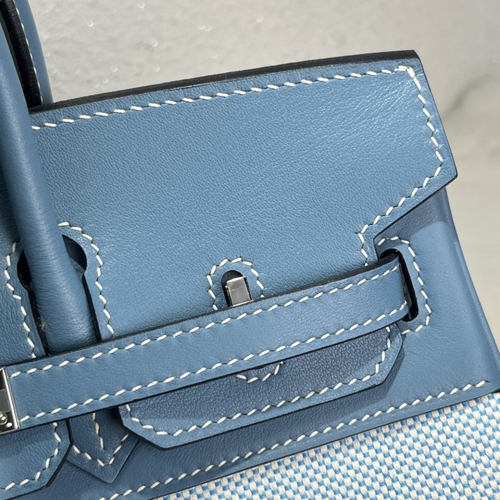 Birkin 25 Swift-Canvas“25*20*13CM”-0131=
