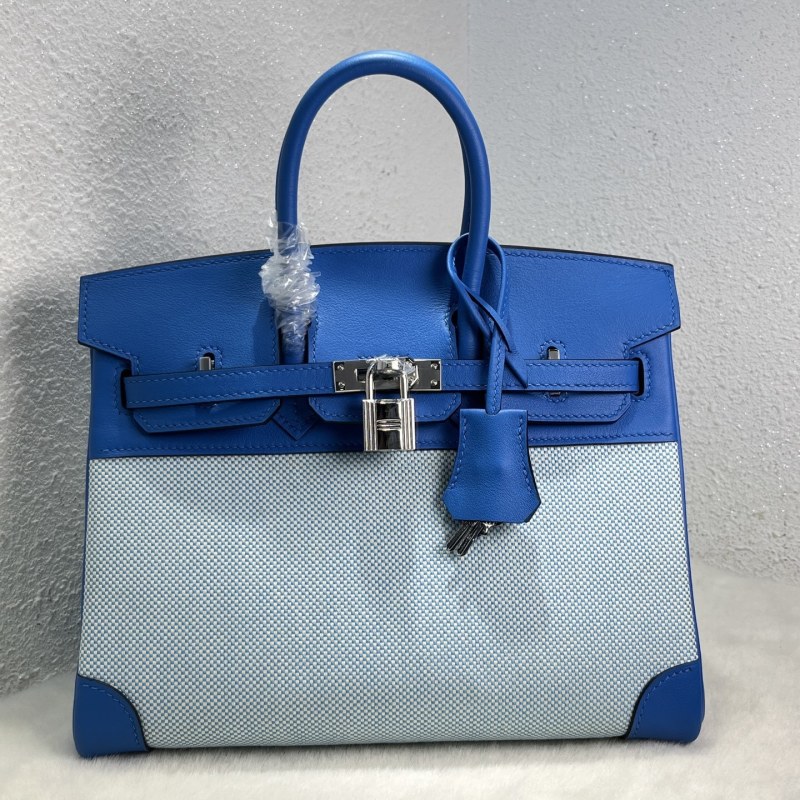 Birkin 25 Swift-Canvas“25*20*13CM”-0131=