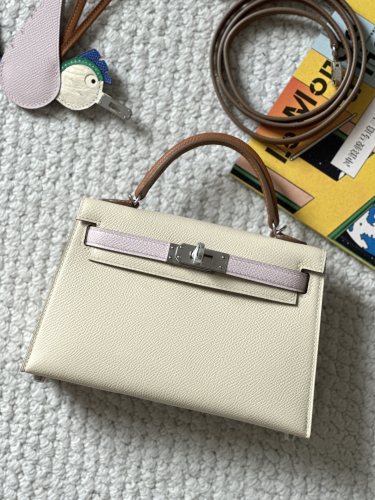 Mini Kelly Sellier Chevre 20“20*12*6CM”-0041=