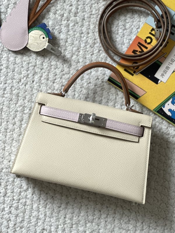 Mini Kelly Sellier Chevre 20“20*12*6CM”-0041=
