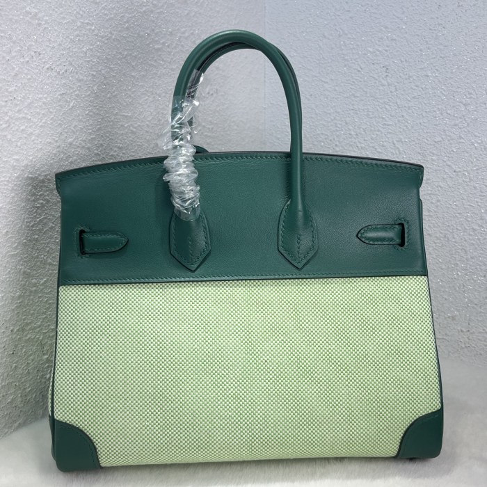 Birkin 25 Swift-Canvas“25*20*13CM”-0131=