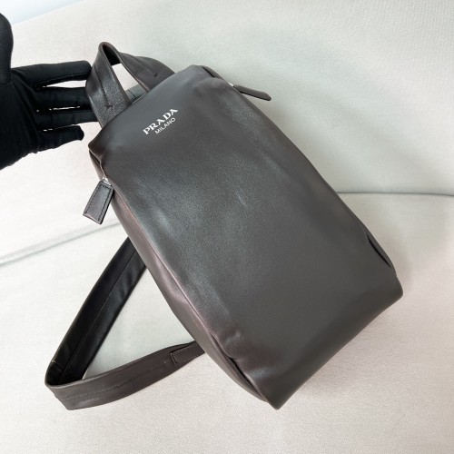Nappa Leather Backpack“32*18.5*11CM”-0801=