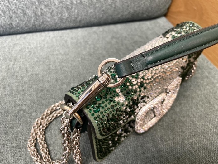 LOCò Crystal Bag“20*11*5CM”-008=