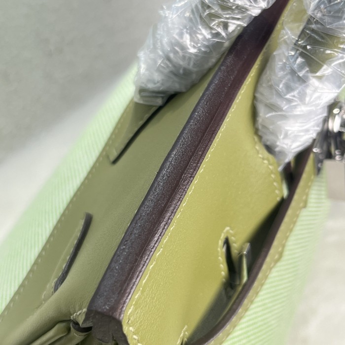 Birkin 25 Swift-Canvas“25*20*13CM”-0131=
