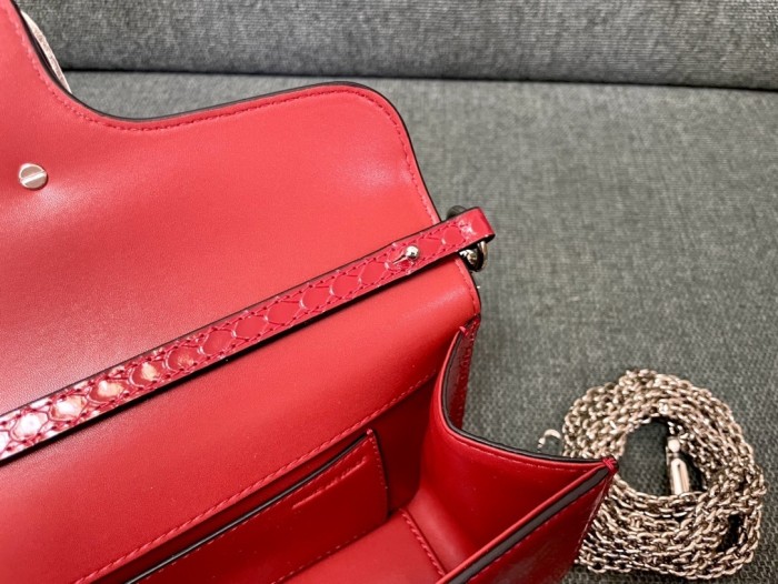 LOCò Shoulder Bag In Snake Leather“27*13*6CM”-008=
