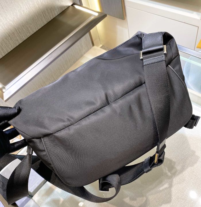 Re-Nylon Shoulder Bag“27*15.5*14CM”-088=