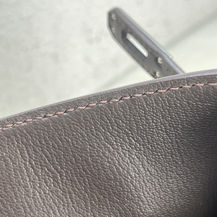 Birkin 25 Swift-Canvas“25*20*13CM”-0131=