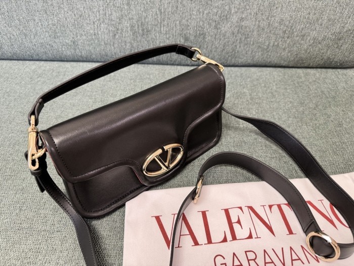 Vlogo 1960 Nappa Leather Shoulder Bag“26*13*9CM”-008=