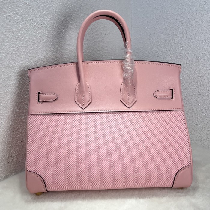 Birkin 25 Swift-Canvas“25*20*13CM”-0131=