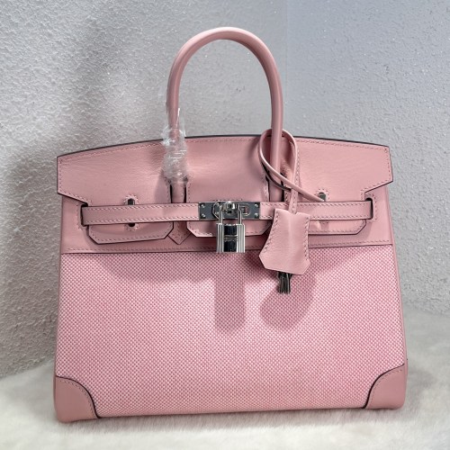 Birkin 25 Swift-Canvas“25*20*13CM”-0131=