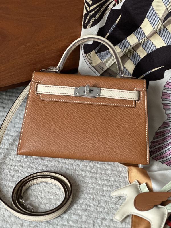 Mini Kelly Sellier Chevre 20“20*12*6CM”-0041=