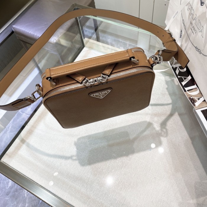 Leather shoulder bag“24*18*7.5CM”-089=