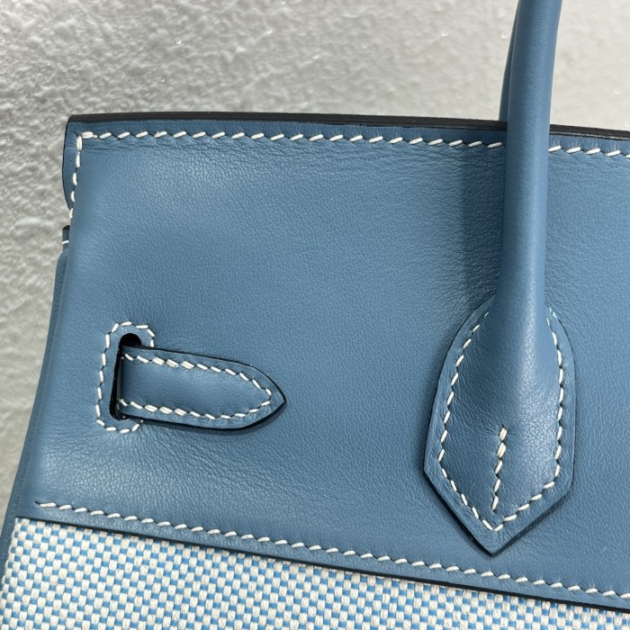Birkin 25 Swift-Canvas“25*20*13CM”-0131=