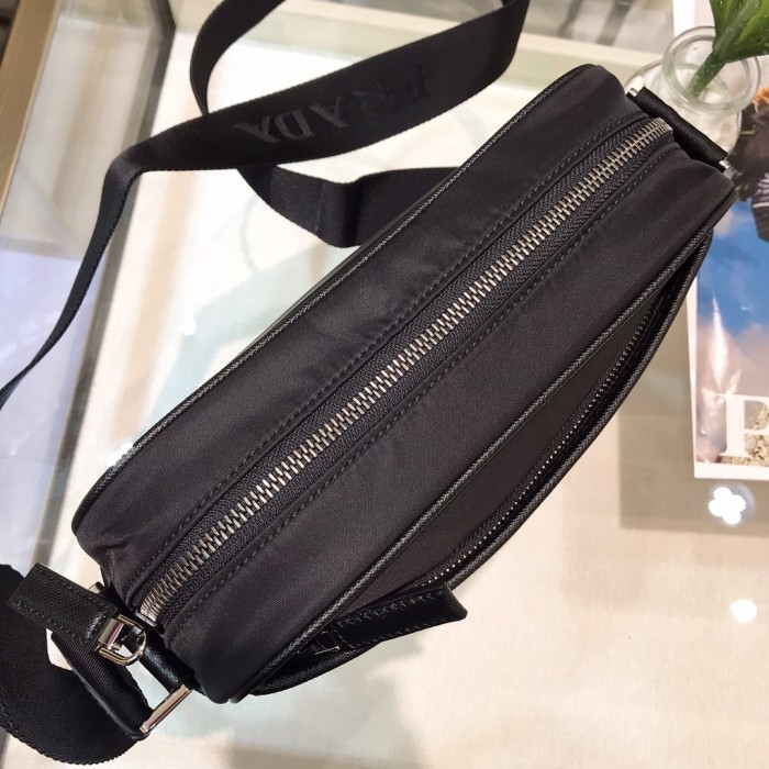 Re-Nylon Shoulder Bag“23*16*7CM”-086=