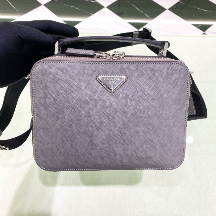 Leather shoulder bag“24*18*7.5CM”-089=