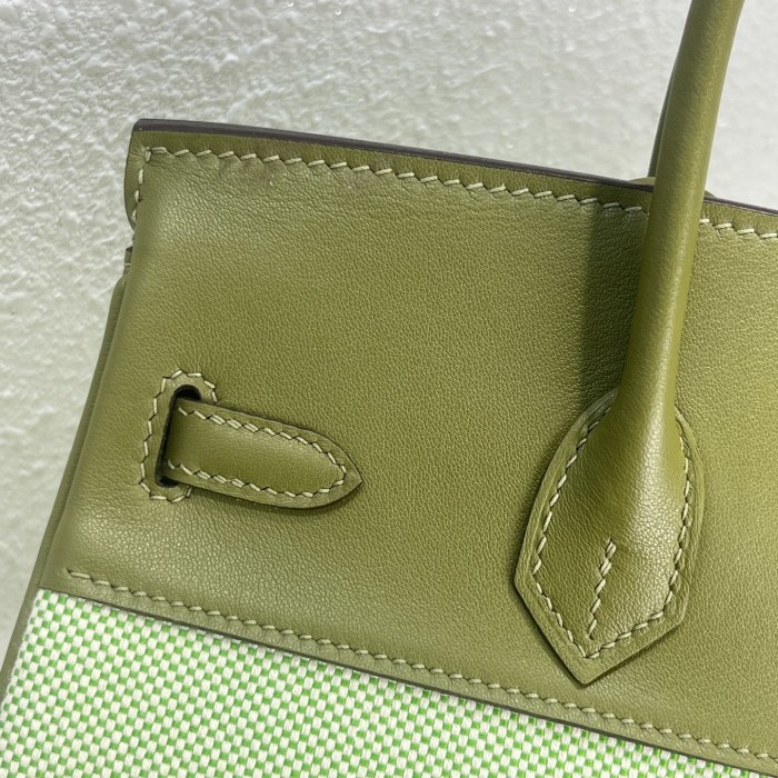 Birkin 25 Swift-Canvas“25*20*13CM”-0131=
