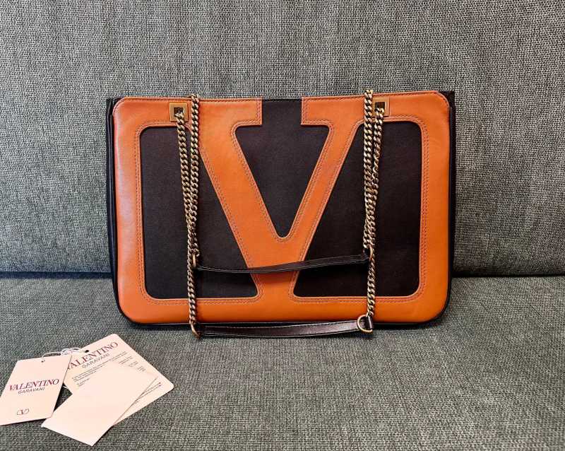 Viva Superstar Small Nappa Leather Shopping Bag“37*26*3CM”-028=