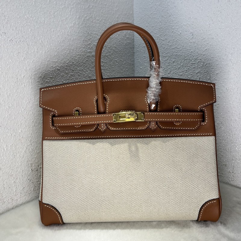 Birkin 25 Swift-Canvas“25*20*13CM”-0131=