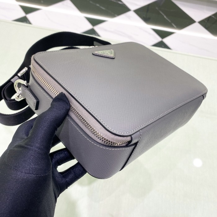 Leather shoulder bag“24*18*7.5CM”-089=