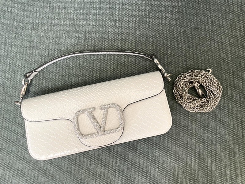 LOCò Shoulder Bag In Snake Leather“27*13*6CM”-008=